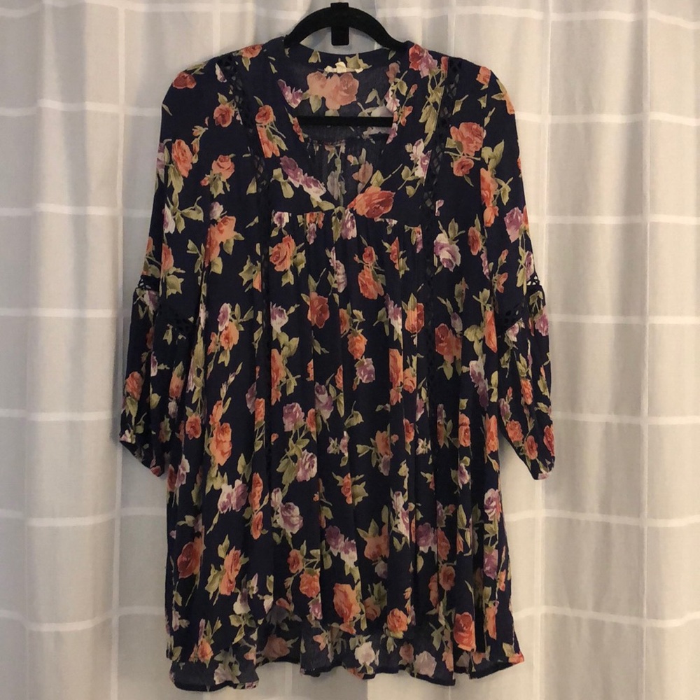 Floral tunic